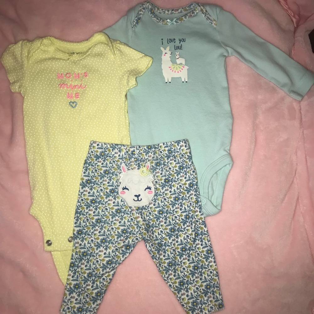 Baby girl 3 piece set